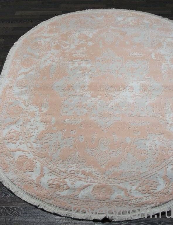 Ковер TRUVA 08311P PINK / PINK Овал