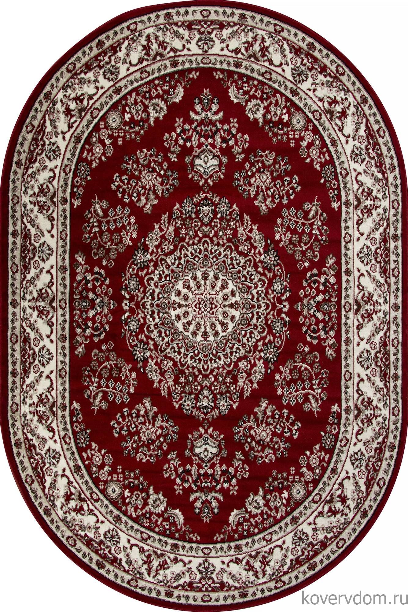 Ковер GAVANA D285 RED Овал