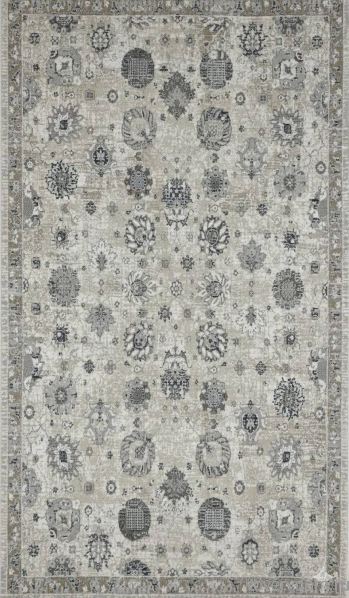 Ковер LILY 9312A S.WHITE / P.BLUE