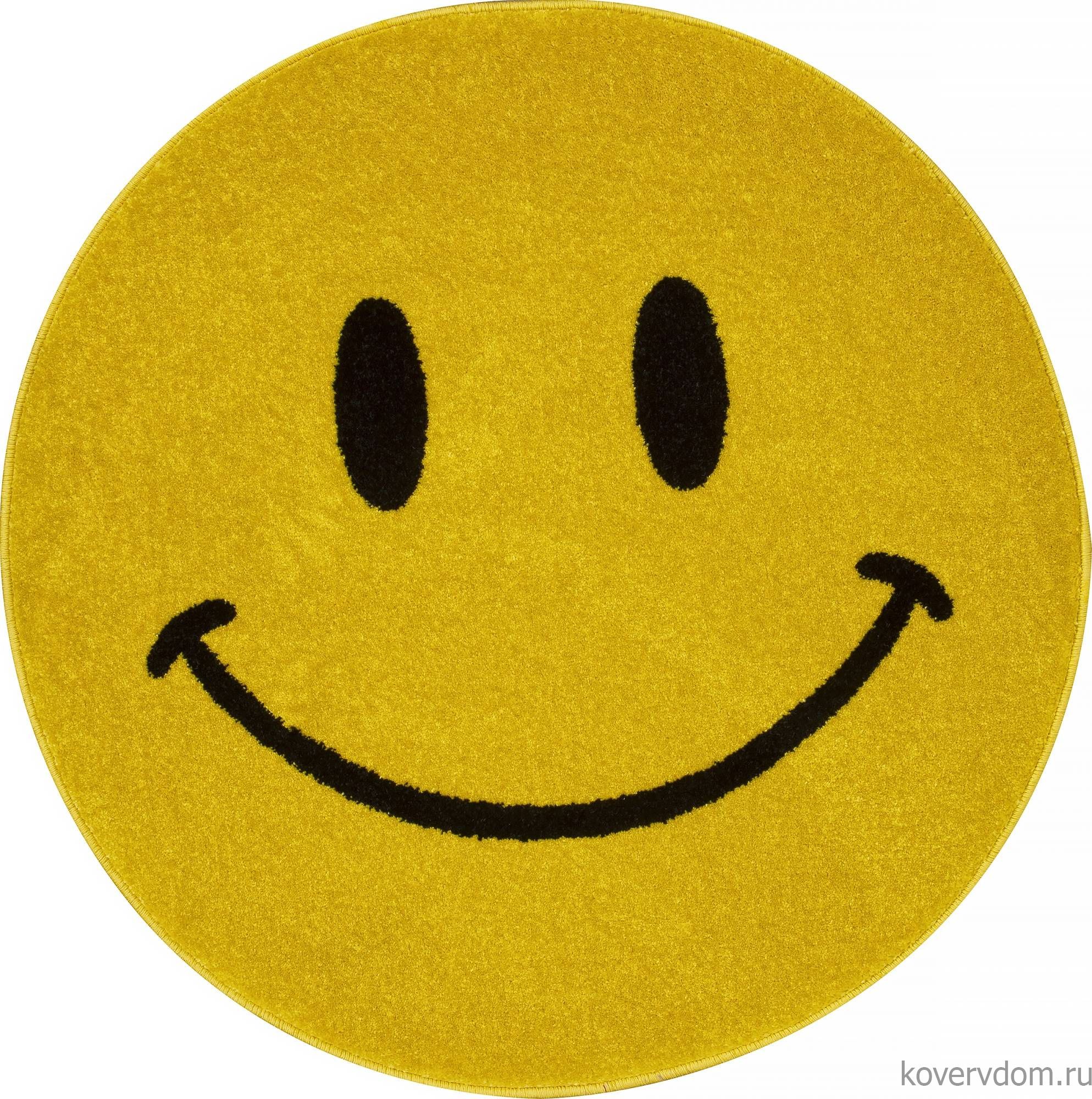Ковер SMILE NC19 YELLOW Круг