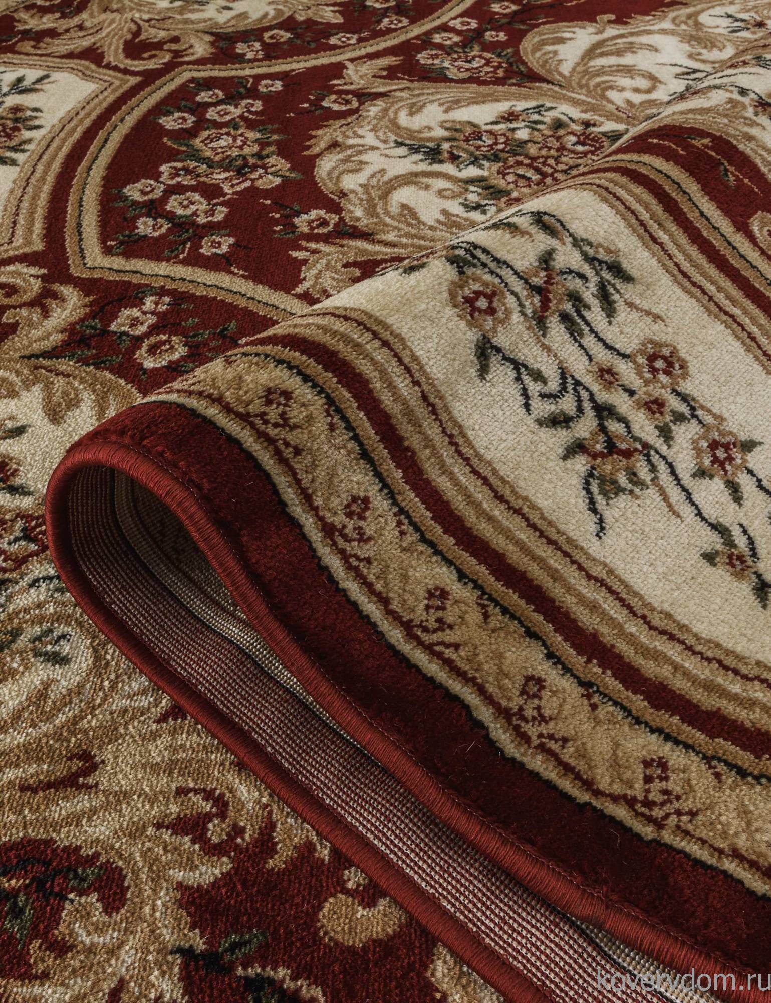Ковер OLYMPOS d170 RED Овал