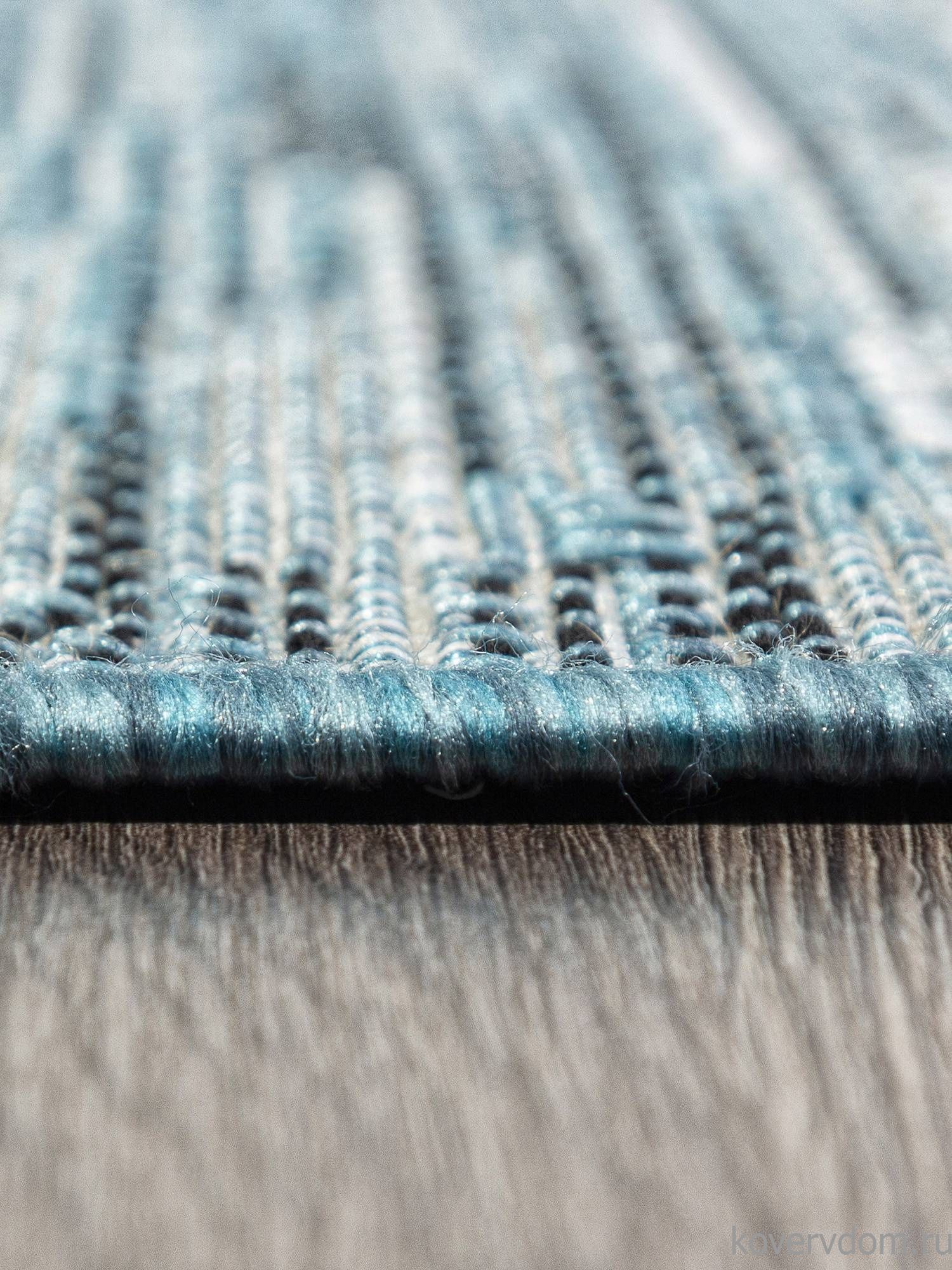 Ковер-циновка KAIR S134 BLUE Овал