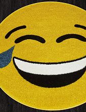 Овальный ковер SMILE NC12 YELLOW Круг