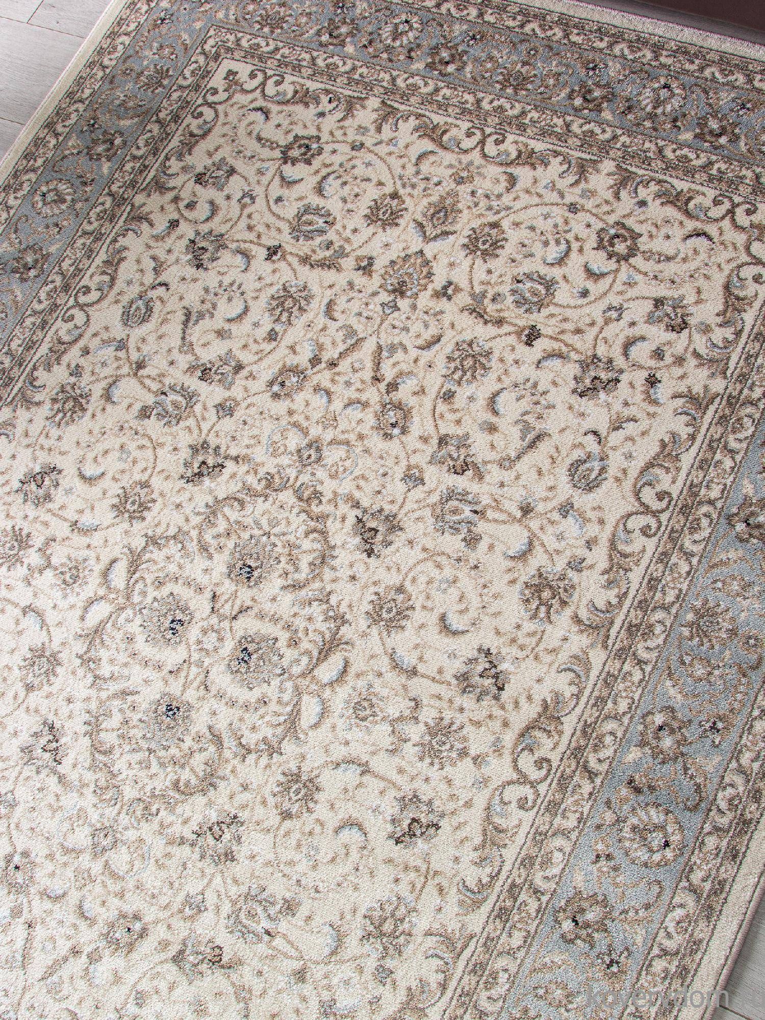 Ковер VALENCIA DELUXE F014 CREAM-L.BLUE