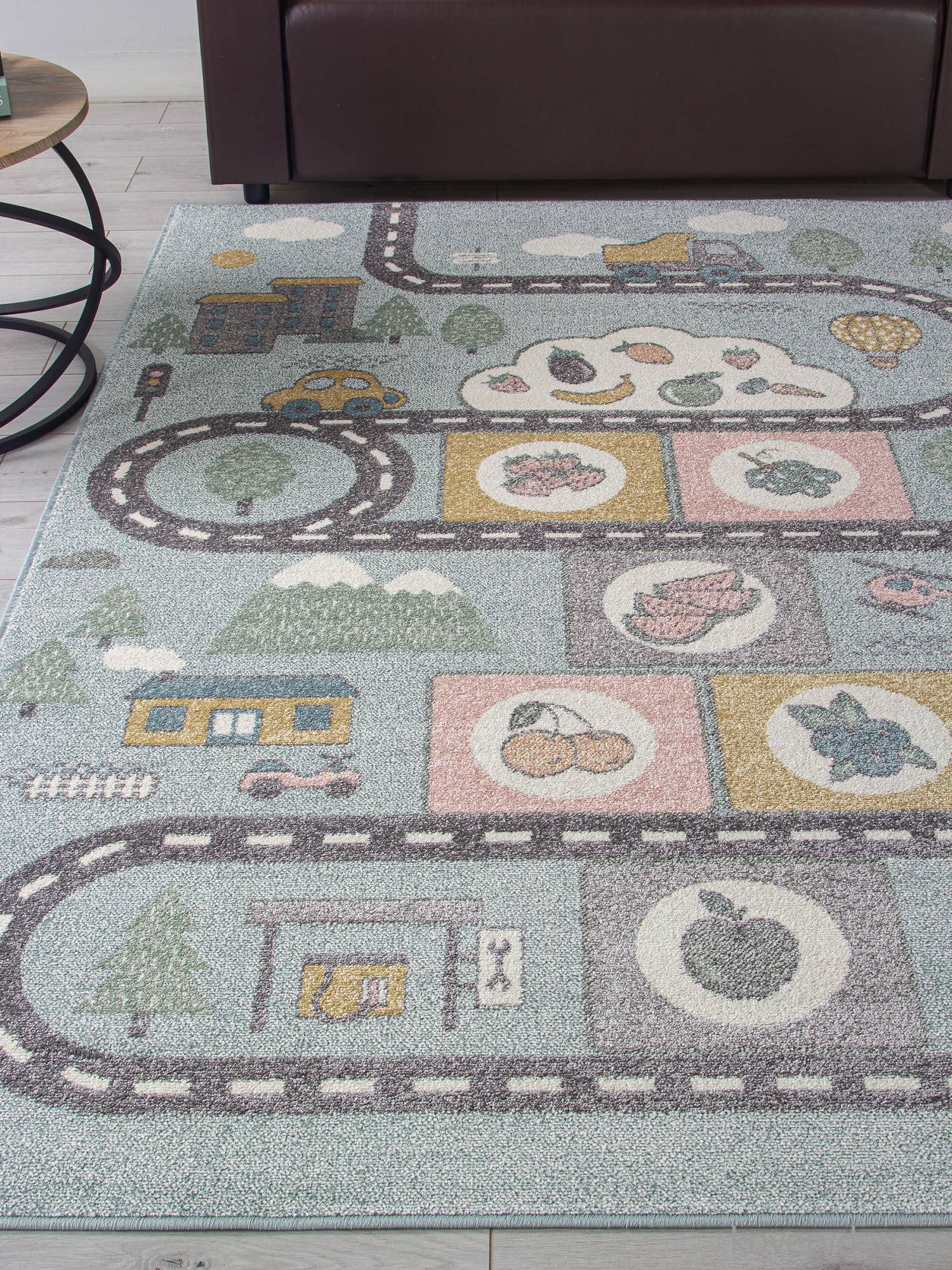 Ковер с дорогами IZUMRUD C214 MULTICOLOR