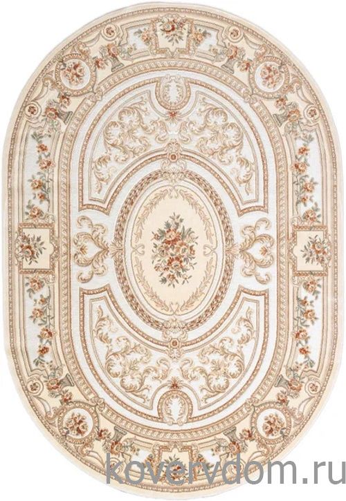 Рельефный ковер из вискозы GENOVA 38028 6262 60 ОВАЛ