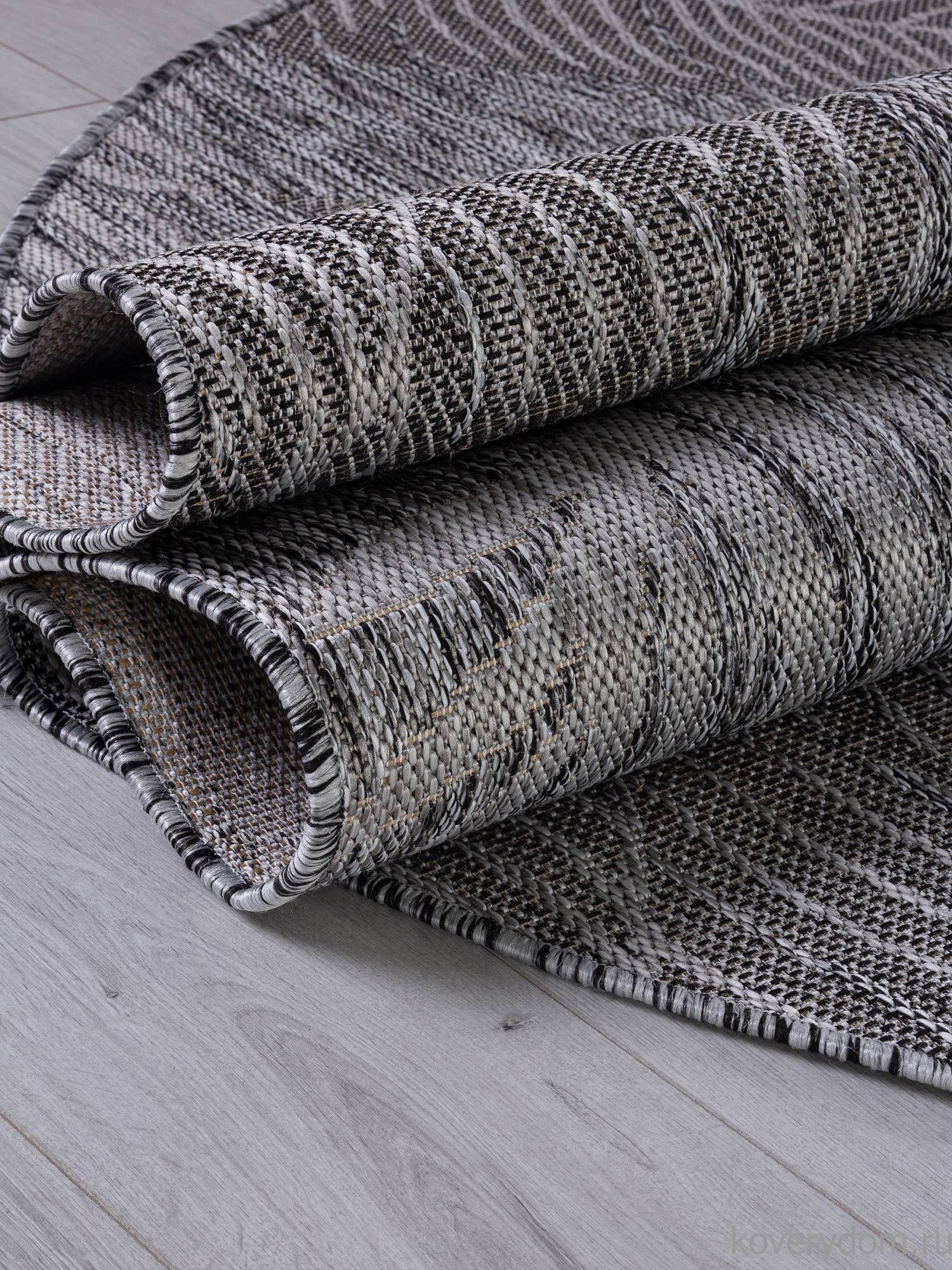 Ковер KAIR-A S132 DARK GRAY Овал