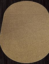 Ковер длинноворсовый бежевый LANA-A T600 BEIGE Овал