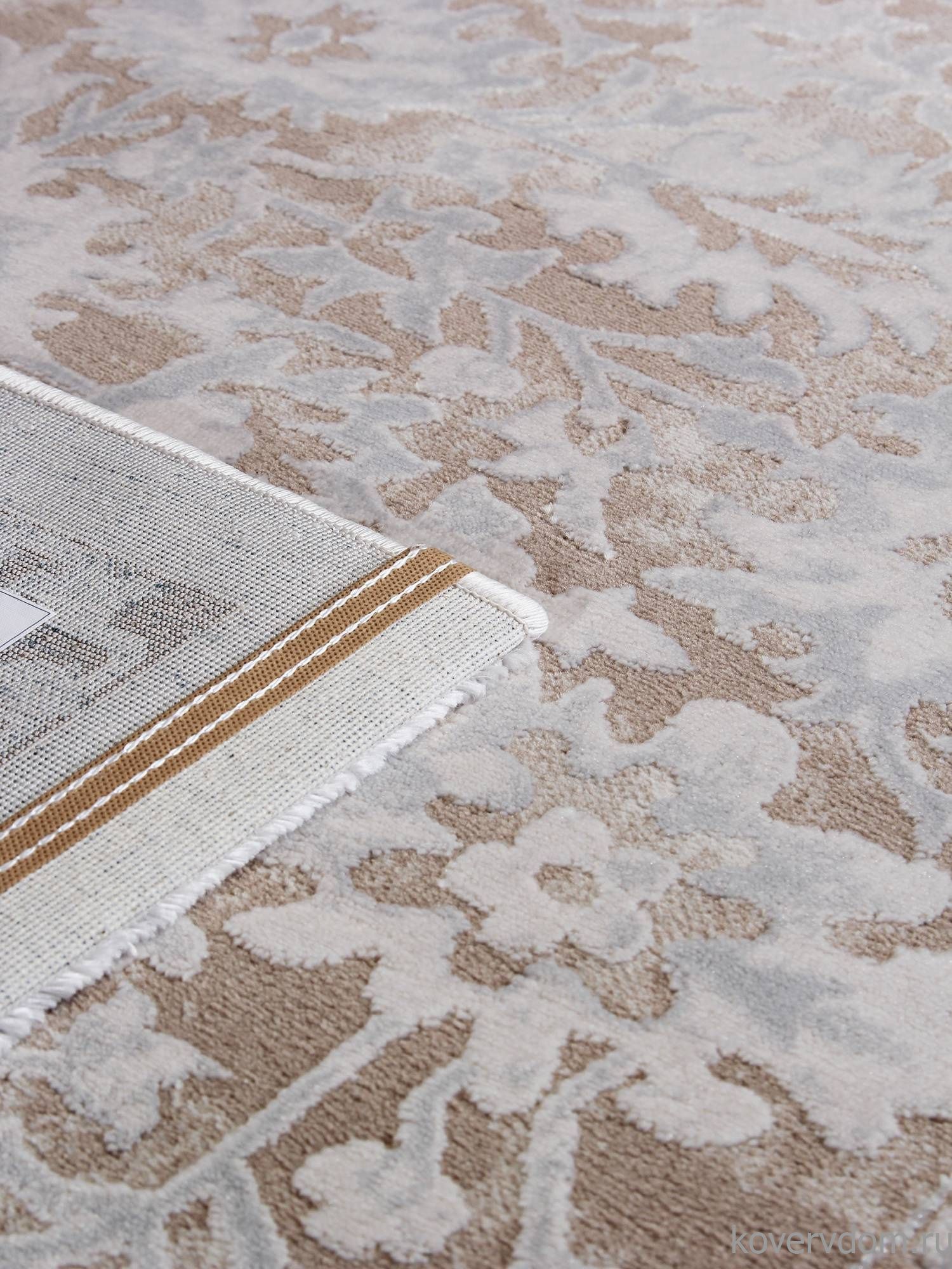Ковер AMELI 9256A S.BEIGE / P.WHITE