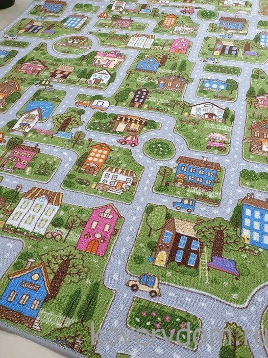 Детский ковер-палас LITTLE TOWN Детский ковер-палас LITTLE TOWN