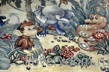 Высокоплотный ковер 38 попугаев