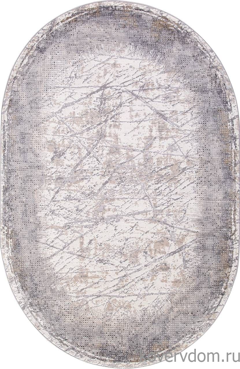 Ковер MODA 9804 ACIK GRI Овал
