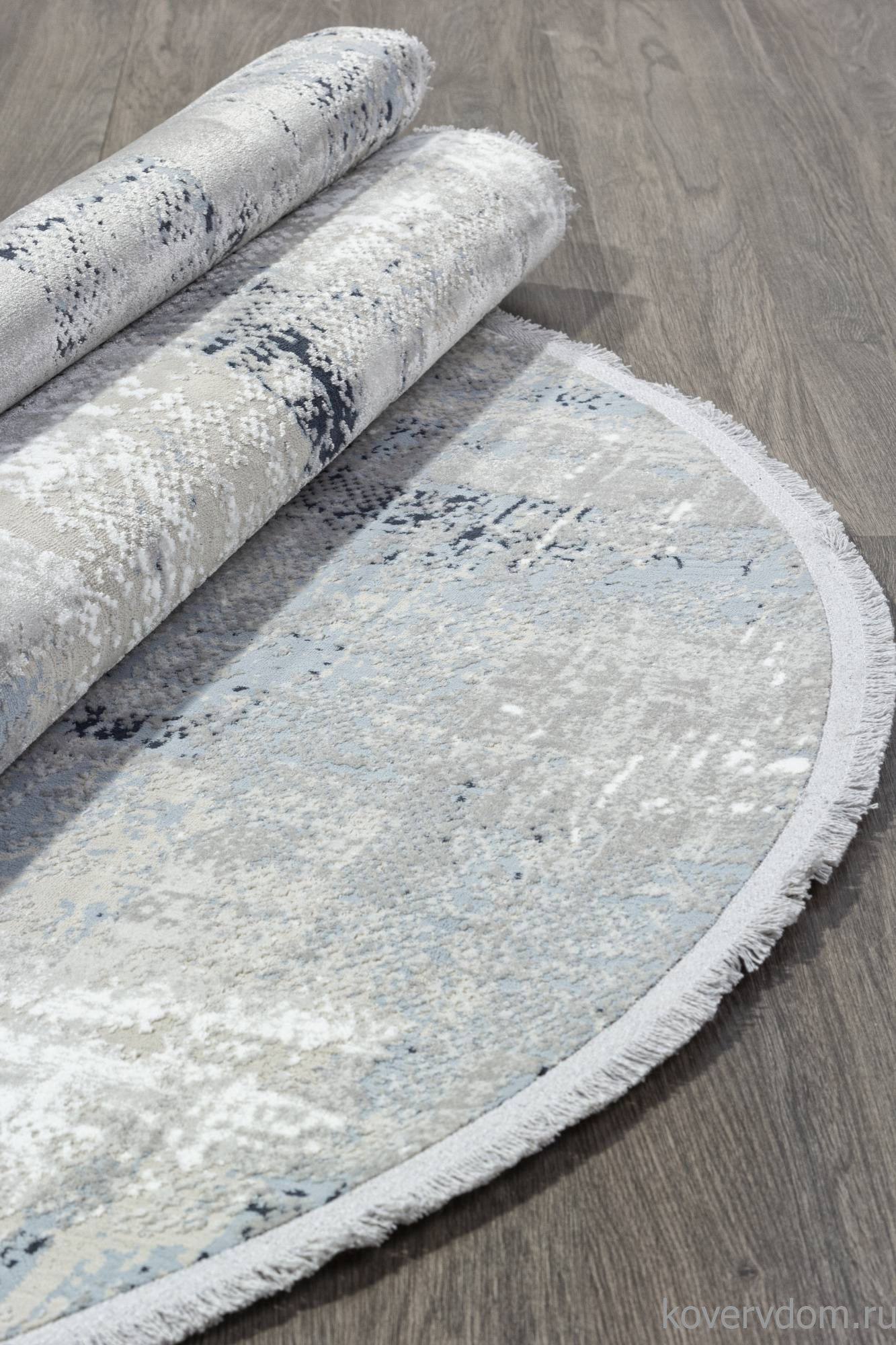 Ковер LORENZO C288AH GREY / L.BLUE Овал