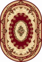 Ковер DA VINCI 5440 RED Овал