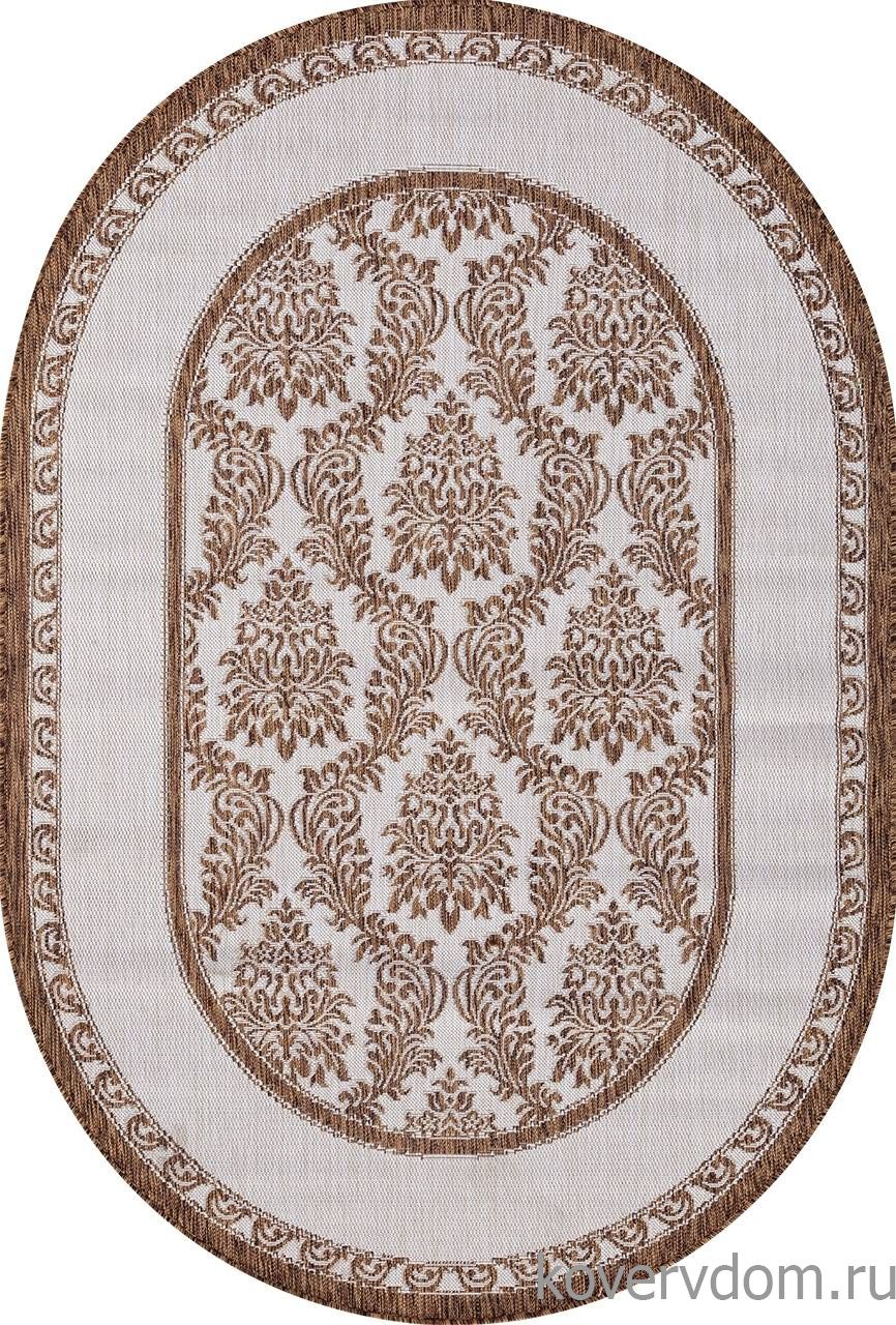 Ковер циновка VEGAS S001 CREAM-BROWN